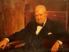 Portret Winstona Churchilla